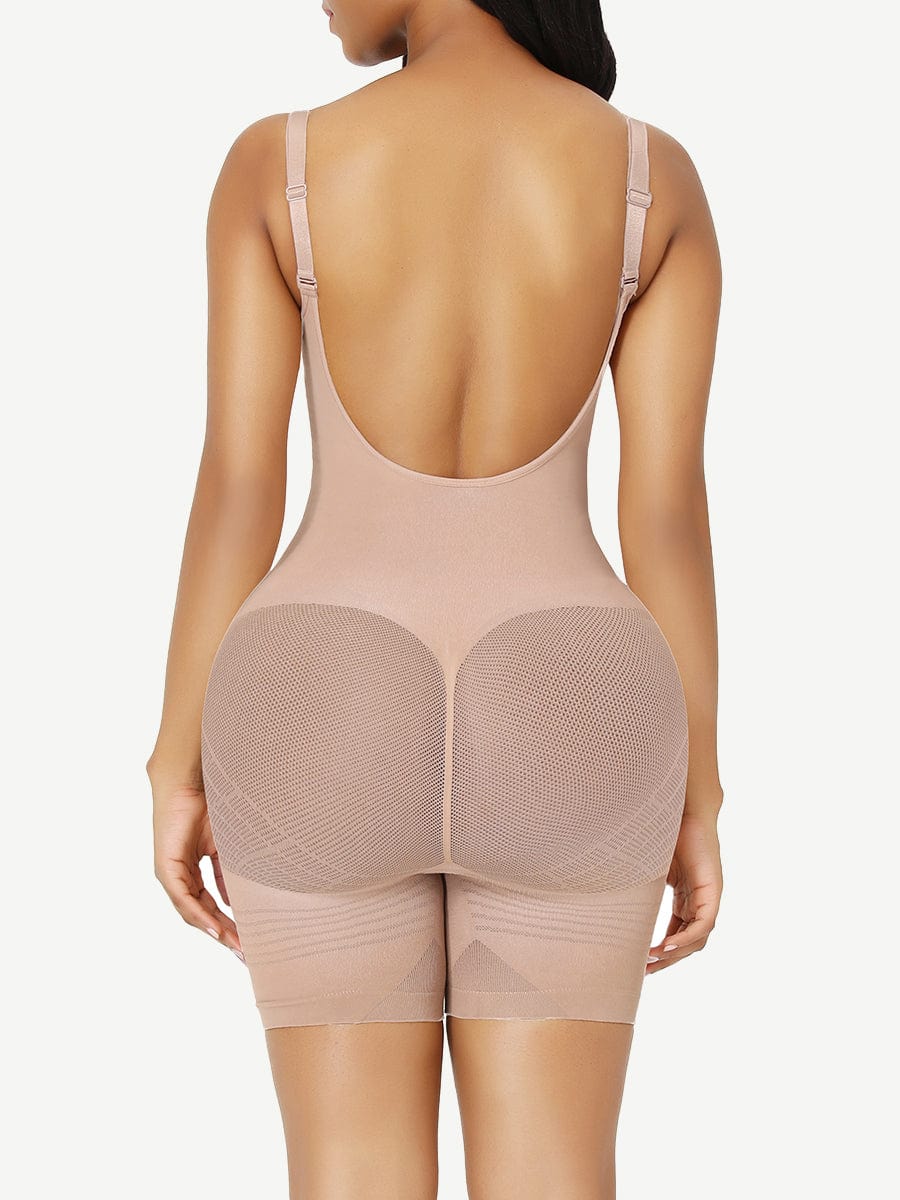 Sculpt Your Silhouette: Seamless Low Back Full Body Shapewear