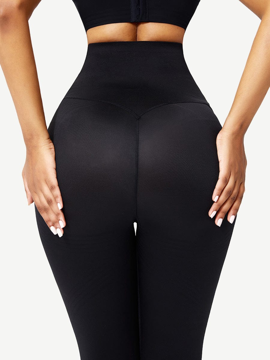 Seamless High Waist 3D Print Leggings - Curve Enhancing & Tummy Control