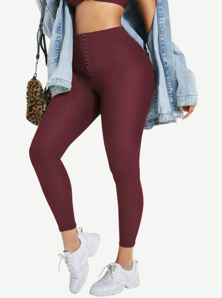 High Waist Full-Length Shaping Leggings for Maximum Slimming