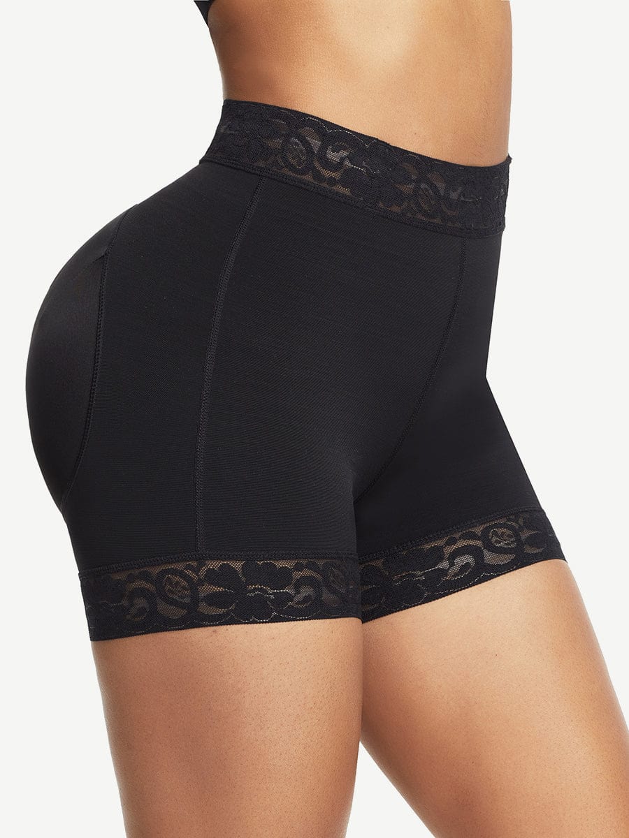 High Waist Lace Butt Lifter Panty - Smooth & Enhance Your Curves