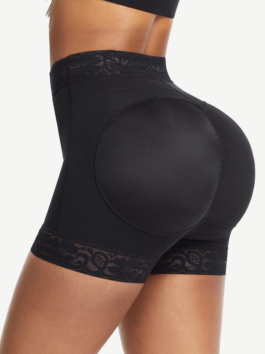 High Waist Lace Butt Lifter Panty - Smooth & Enhance Your Curves