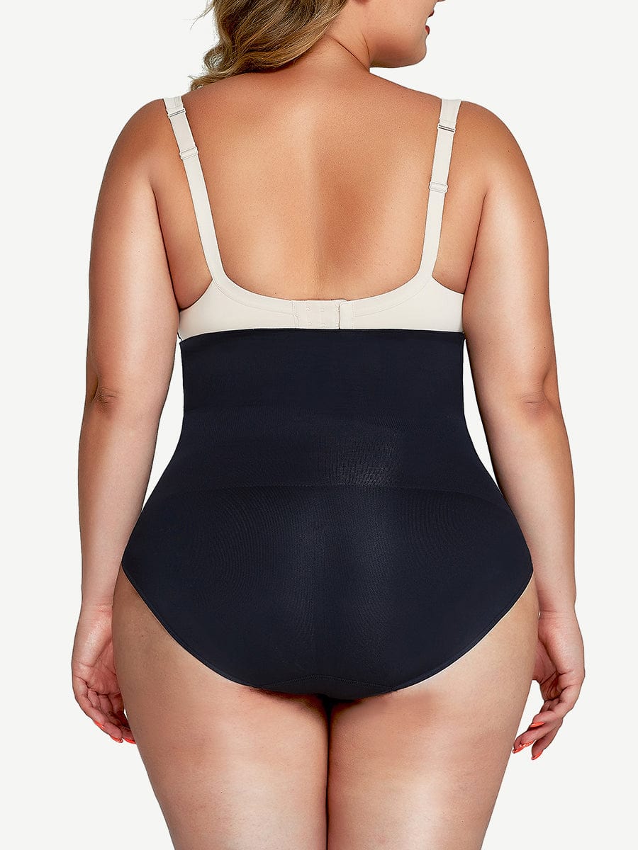 High Elasticity Seamless Shaper with Buckle Support