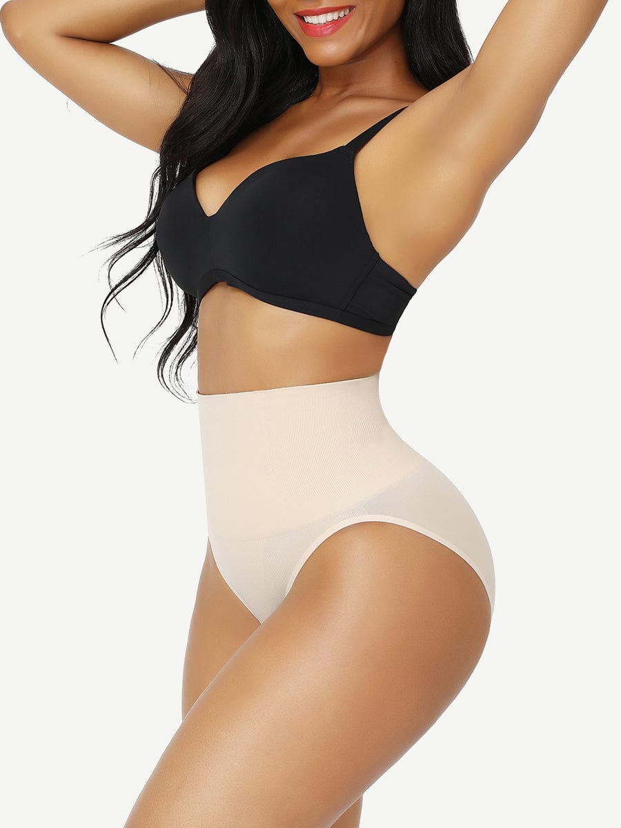 Seamless High Waist Tummy Control Shaping Panties