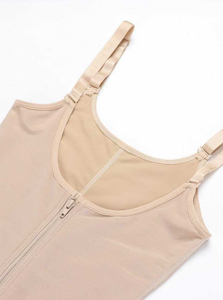 Slim & Sculpt Full Body Shaper with Adjustable Support