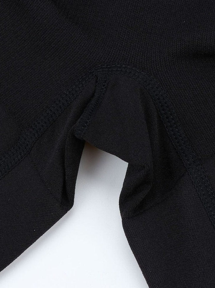 Skin-Friendly Black Full Body Shaper with Adjustable Straps for Secret Slimming