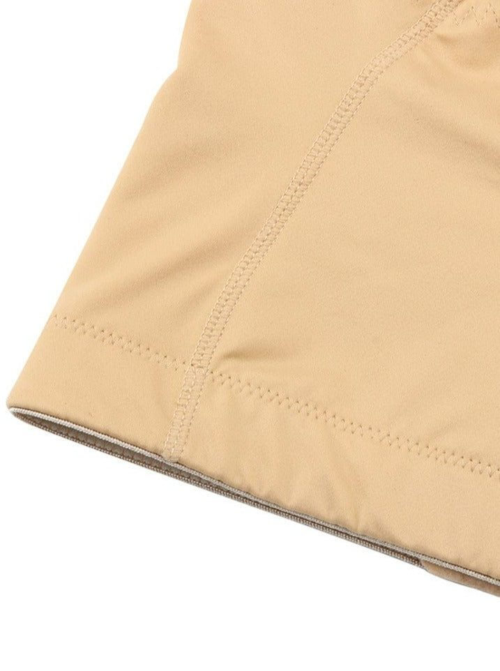 High-Waist Tummy Control Shapewear with Removable Hip Enhancers