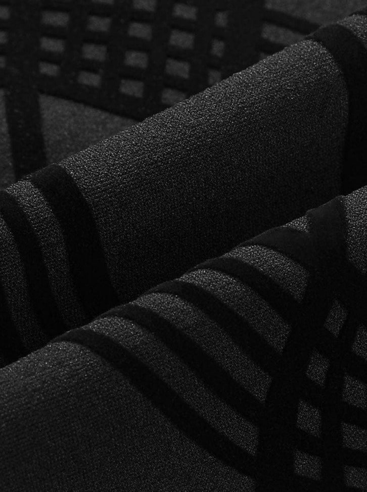 Seamless High Waist 3D Print Leggings - Curve Enhancing & Tummy Control