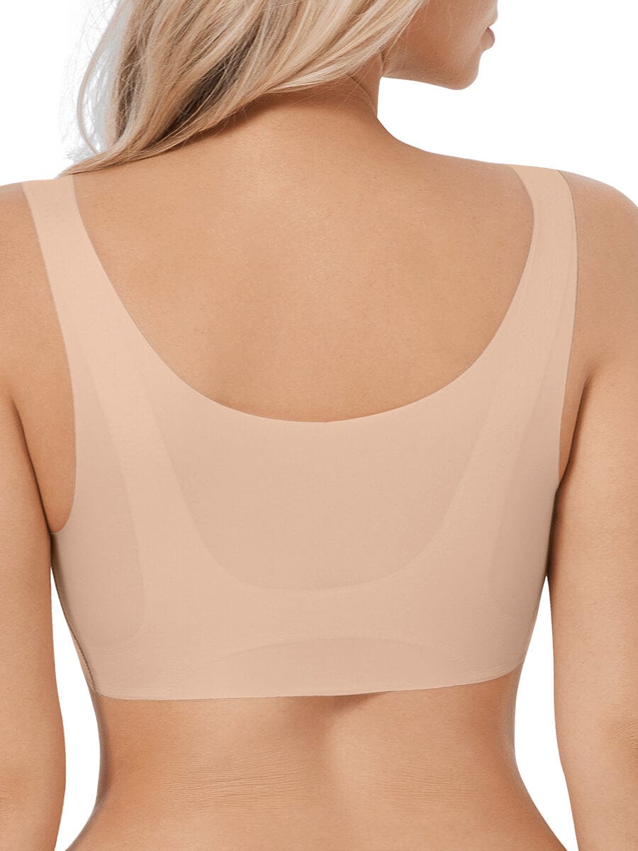 Revolutionary Comfort: Non-Marking Push-Up Bra with Invisible Support