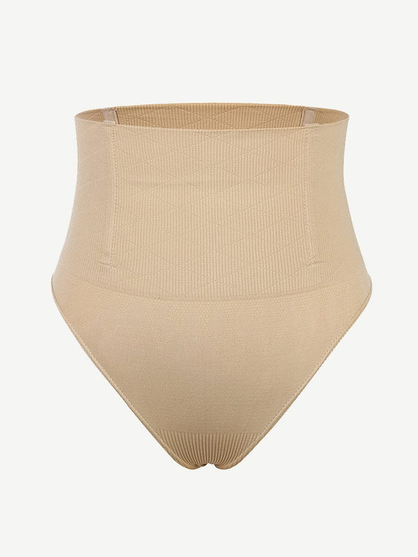 Seamless Instant Smooth Shapewear Thong with 4 Steel Bones
