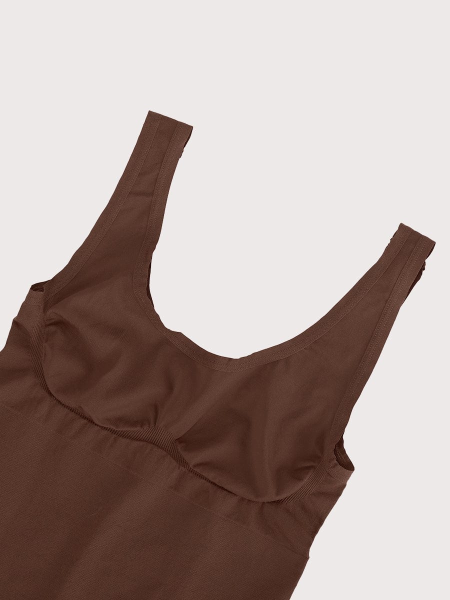 Eco-Friendly Seamless Belly Control Thong Bodysuit