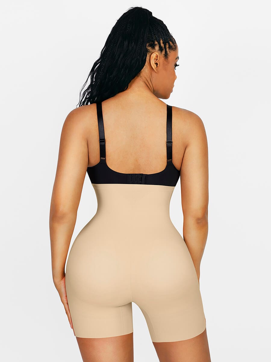 Slim High-Waist Butt Lifter with Removable Pads