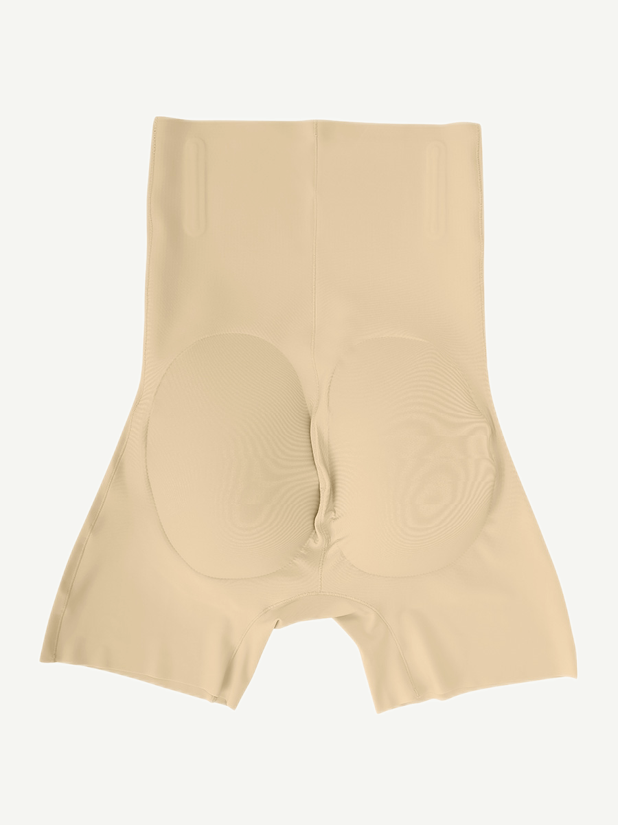 Slim High-Waist Butt Lifter with Removable Pads