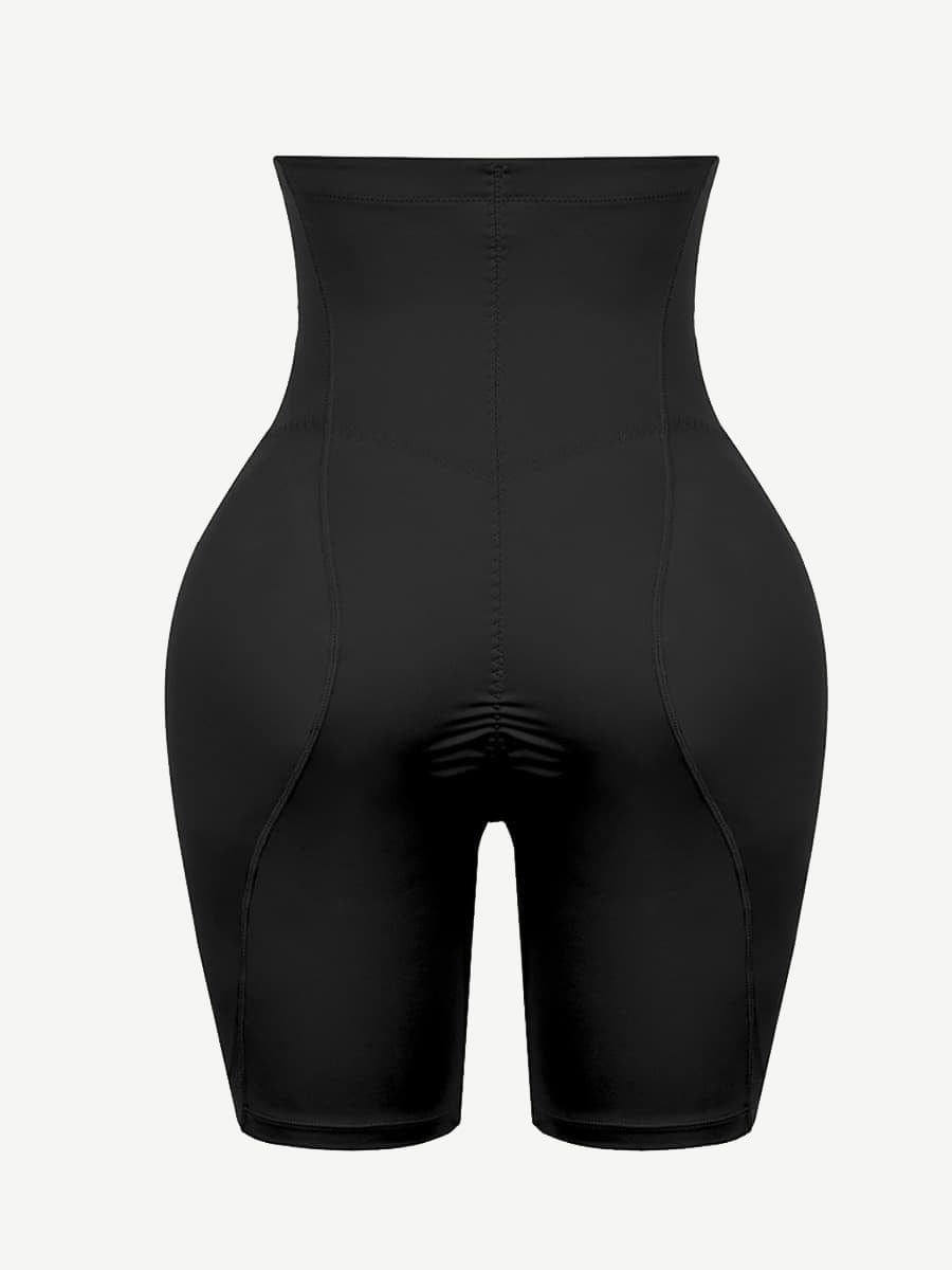High-Waist Tummy Control Shapewear with Removable Hip Enhancers