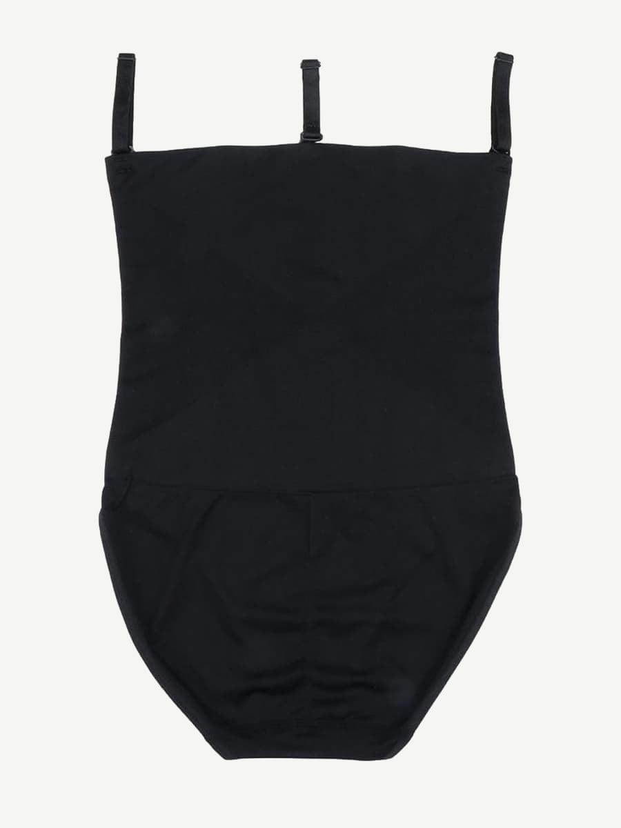 High Elasticity Seamless Shaper with Buckle Support