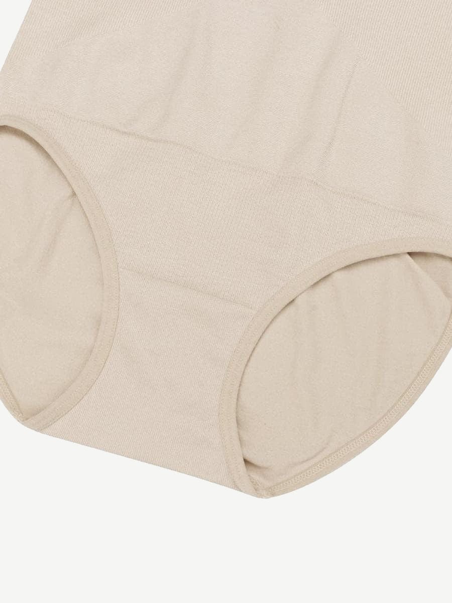 High Elasticity Seamless Shaper with Buckle Support