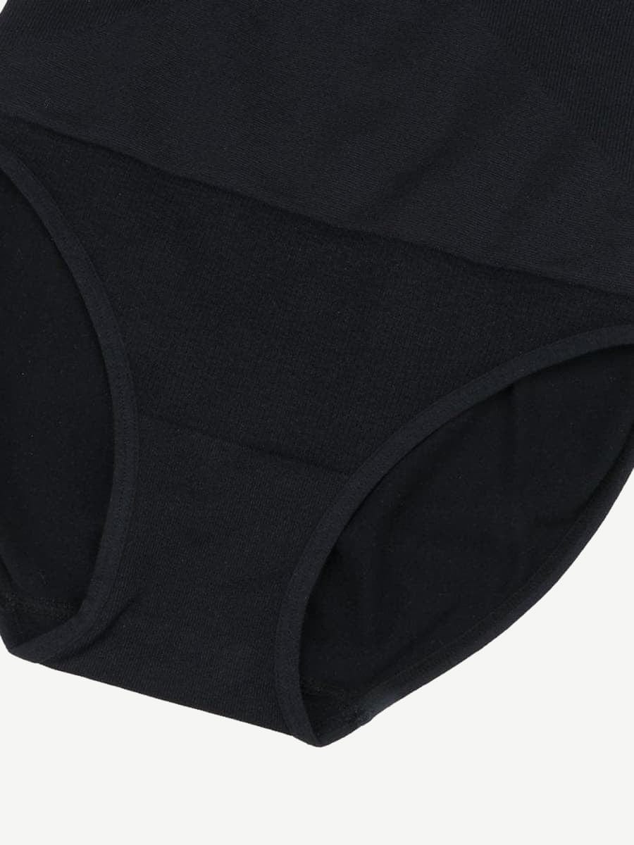 High Elasticity Seamless Shaper with Buckle Support
