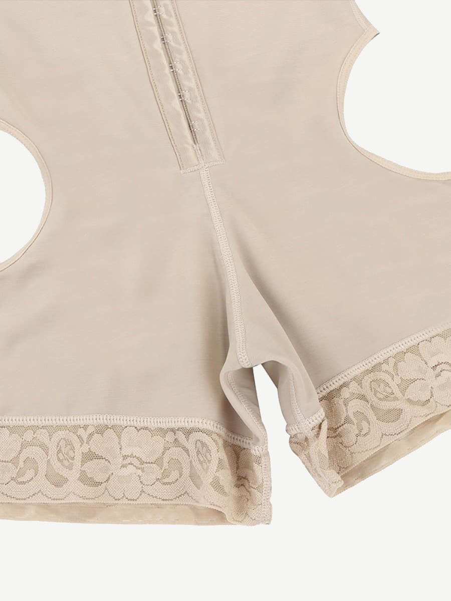 Flawless High-Waist Open Butt Shaping Shorts