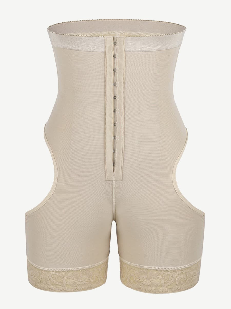 Flawless High-Waist Open Butt Shaping Shorts
