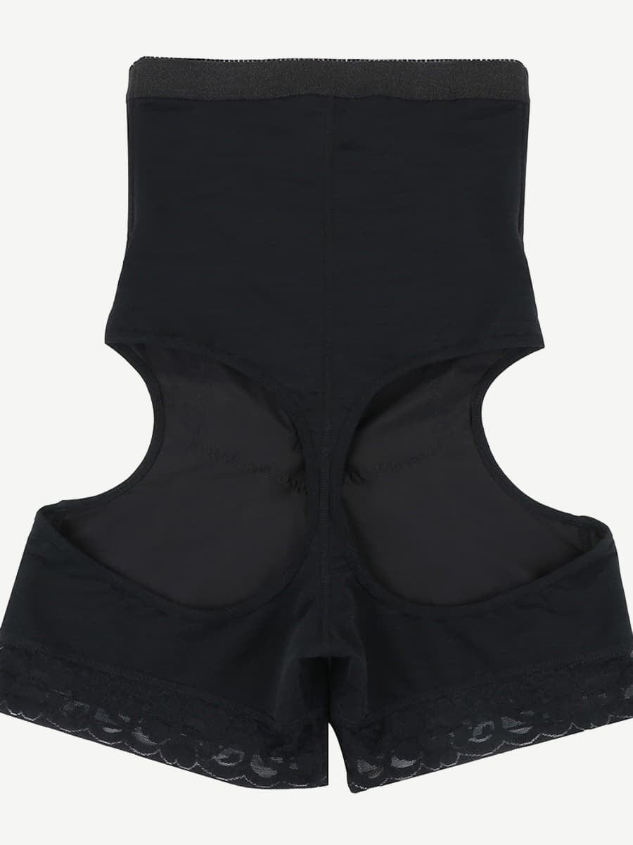 Flawless High-Waist Open Butt Shaping Shorts