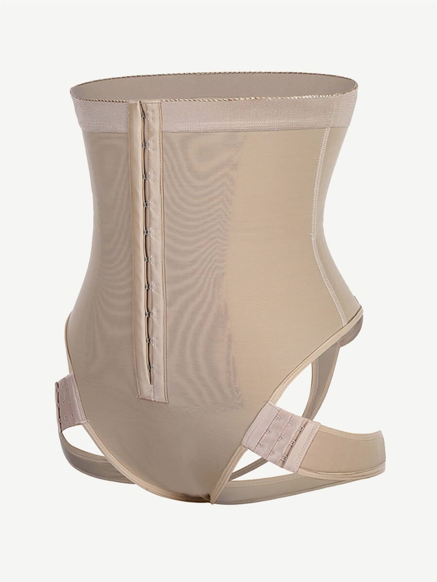 High Waist Butt-Lifting Thong with Side Straps - Perfect Shaping Shapewear
