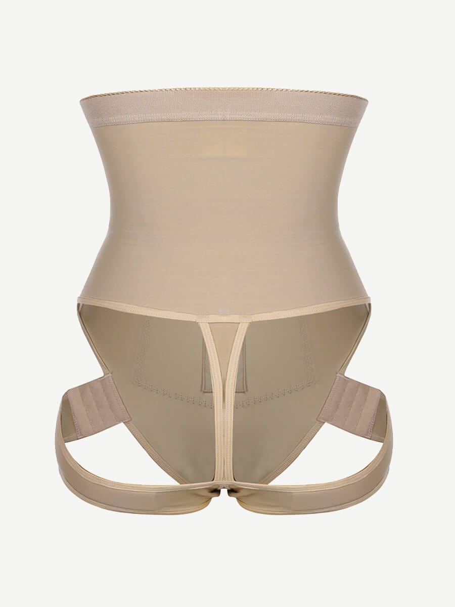 High Waist Butt-Lifting Thong with Side Straps - Perfect Shaping Shapewear