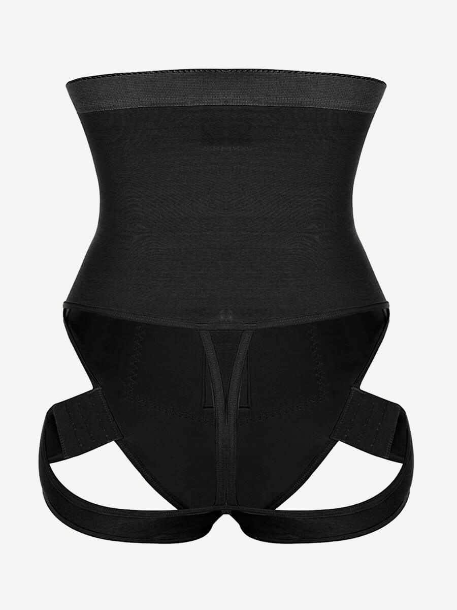 High Waist Butt-Lifting Thong with Side Straps - Perfect Shaping Shapewear