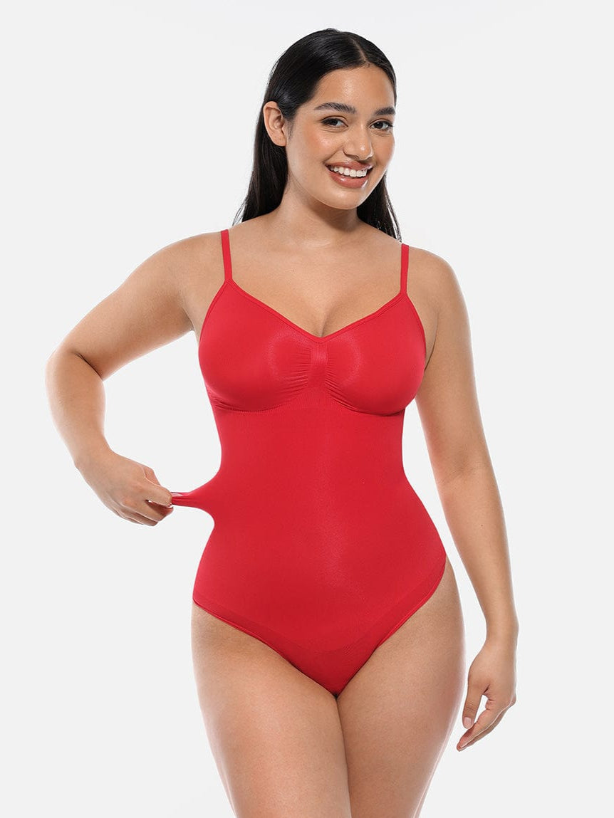 Seamless ShapeEnhancer Thong Bodysuit Jumpsuit