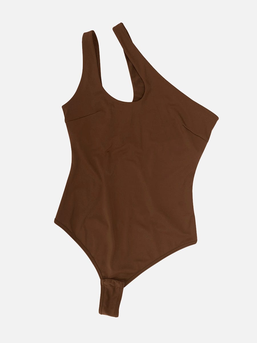 Sculpting One-Shoulder Shapewear Bodysuit