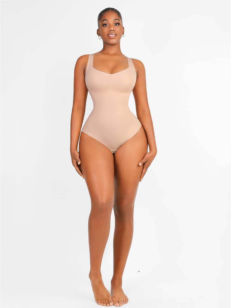 Air Slim Fit V-Neck 3-in-1 Bodysuit Shapewear
