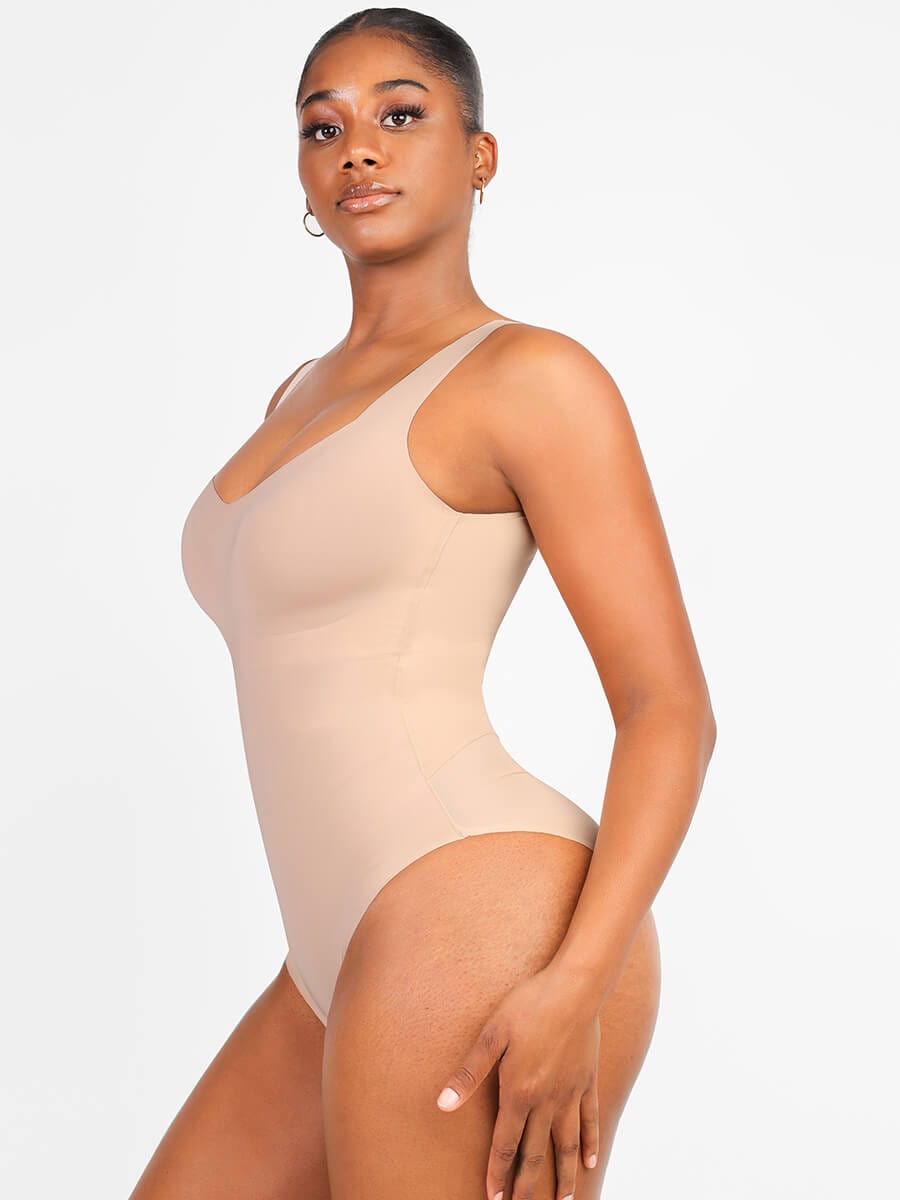 Air Slim Fit V-Neck 3-in-1 Bodysuit Shapewear
