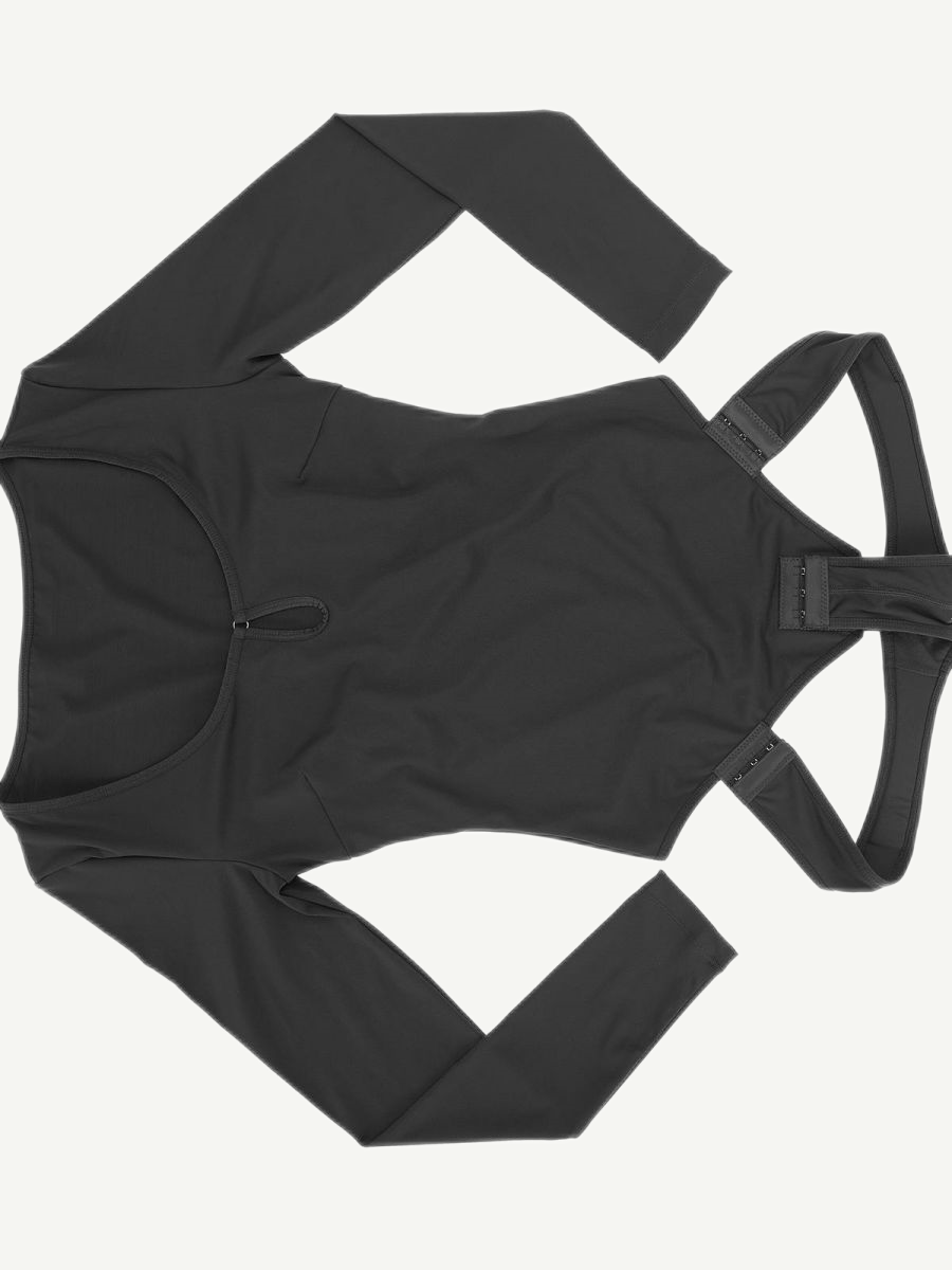 Sculpting Scoop Neck Thong Bodysuit