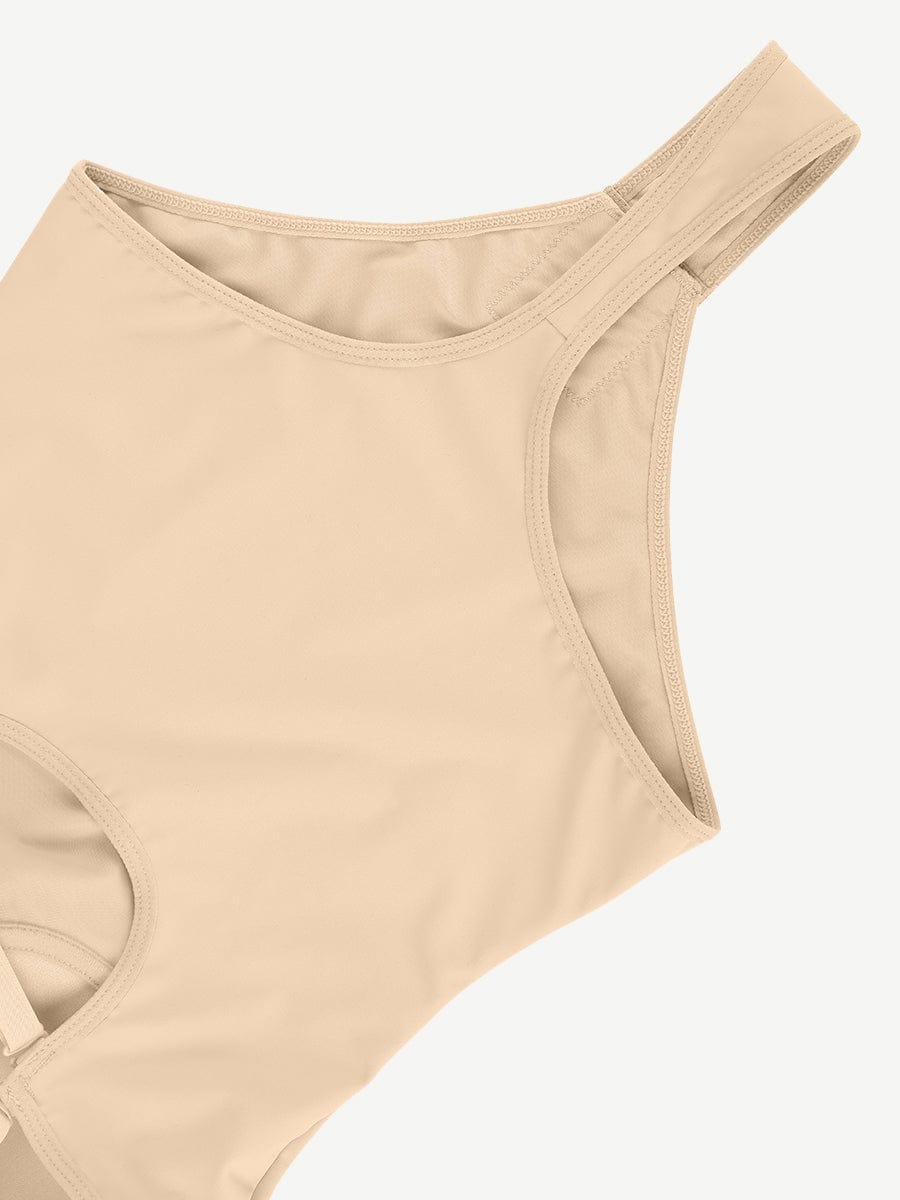 Elegant Underwire Tummy Control Bodysuit with Breathable Comfort