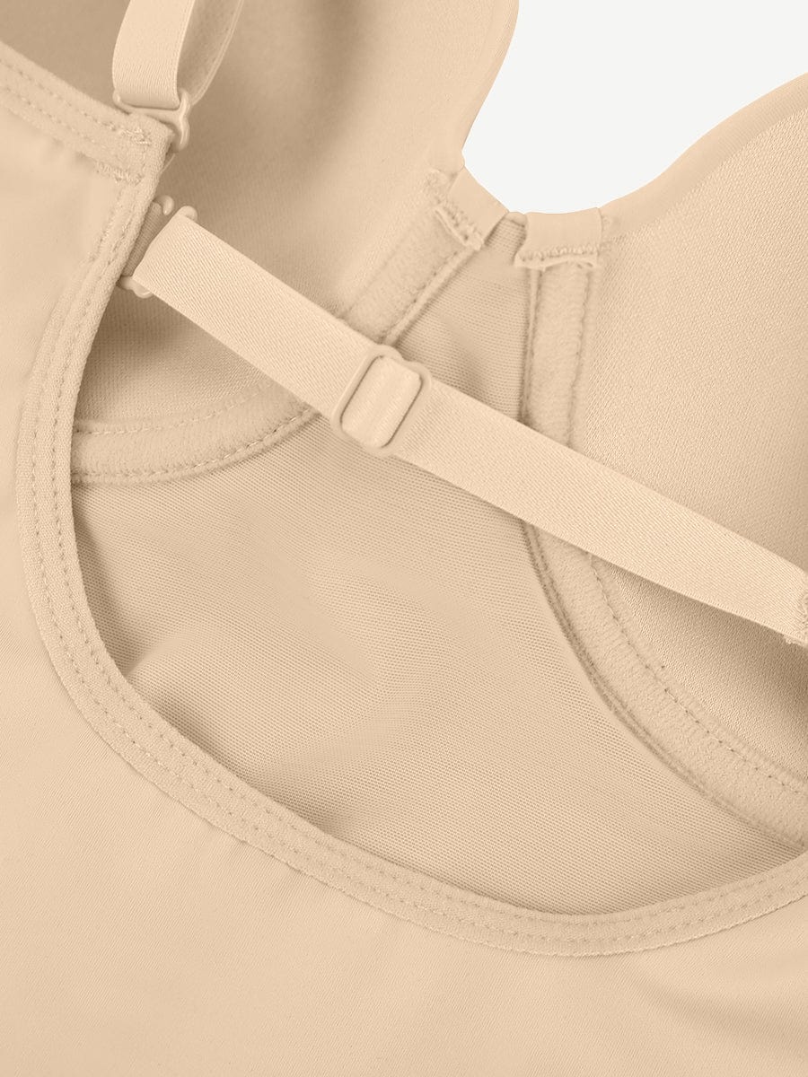 Elegant Underwire Tummy Control Bodysuit with Breathable Comfort