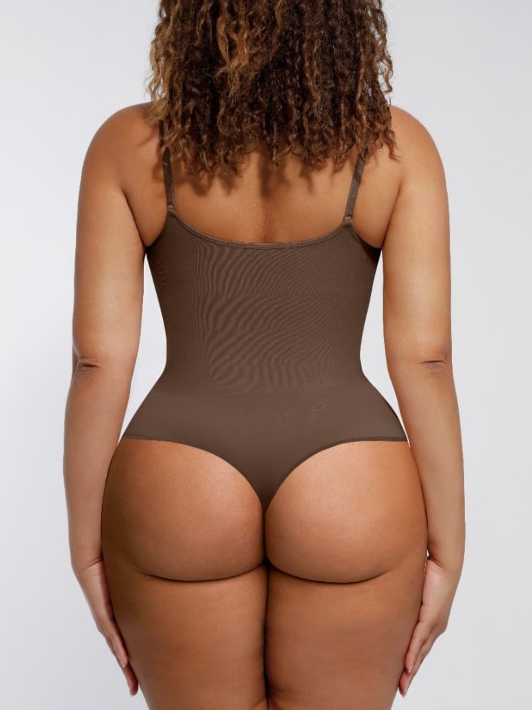 Seamless ShapeEnhancer Thong Bodysuit Jumpsuit