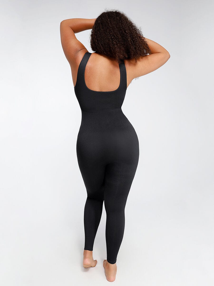 Eco-Friendly Maternity Support Jumpsuit with Back Lift