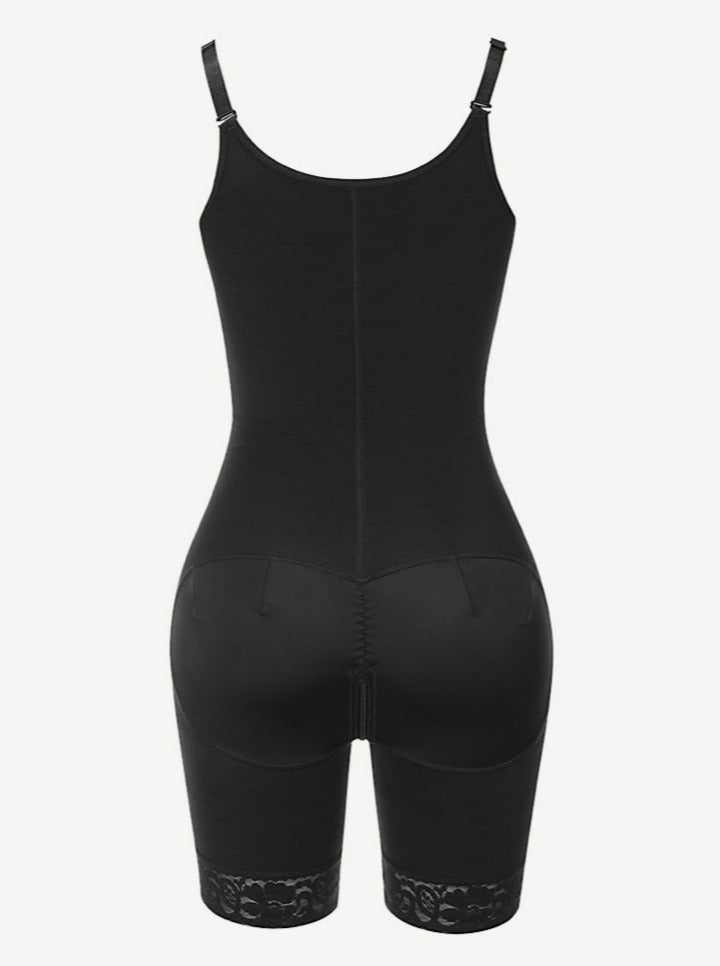 Slim & Sculpt Full Body Shaper with Adjustable Support
