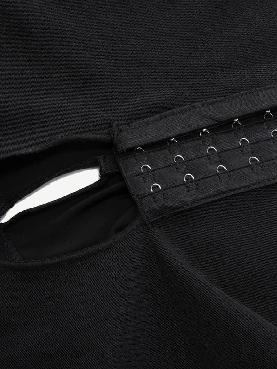 Ultimate Compression Full Body Shaper with Open Crotch & Adjustable Straps