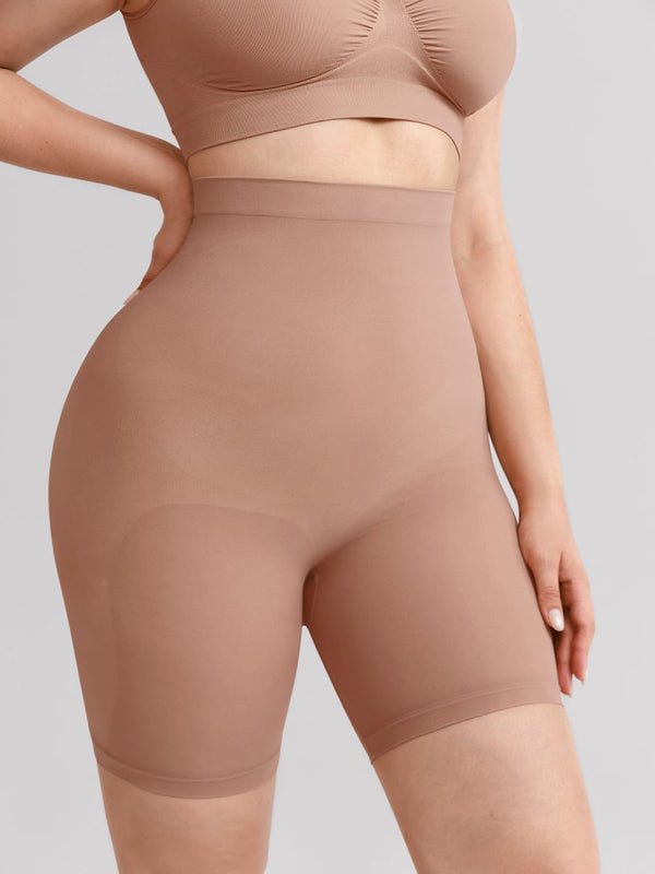 Seamless High-Waist Tummy Control Shorts - Sculpt & Lift