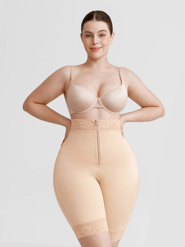 High Waist Boyshort Shapewear with Medium Control