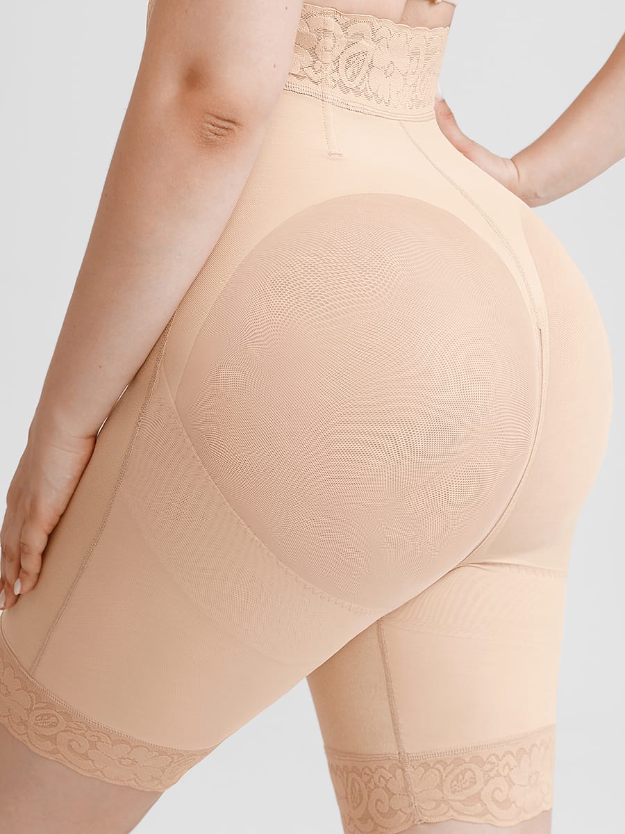 High Waist Boyshort Shapewear with Medium Control