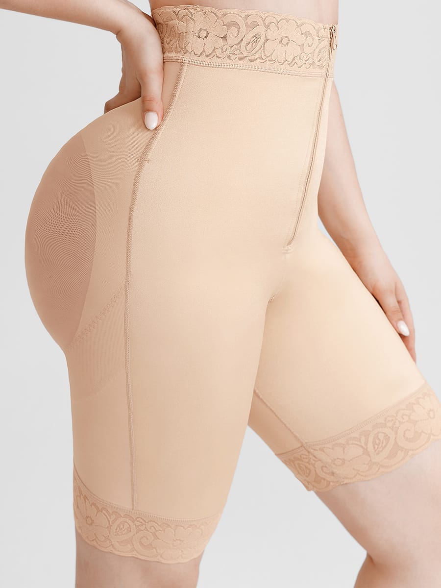 High Waist Boyshort Shapewear with Medium Control