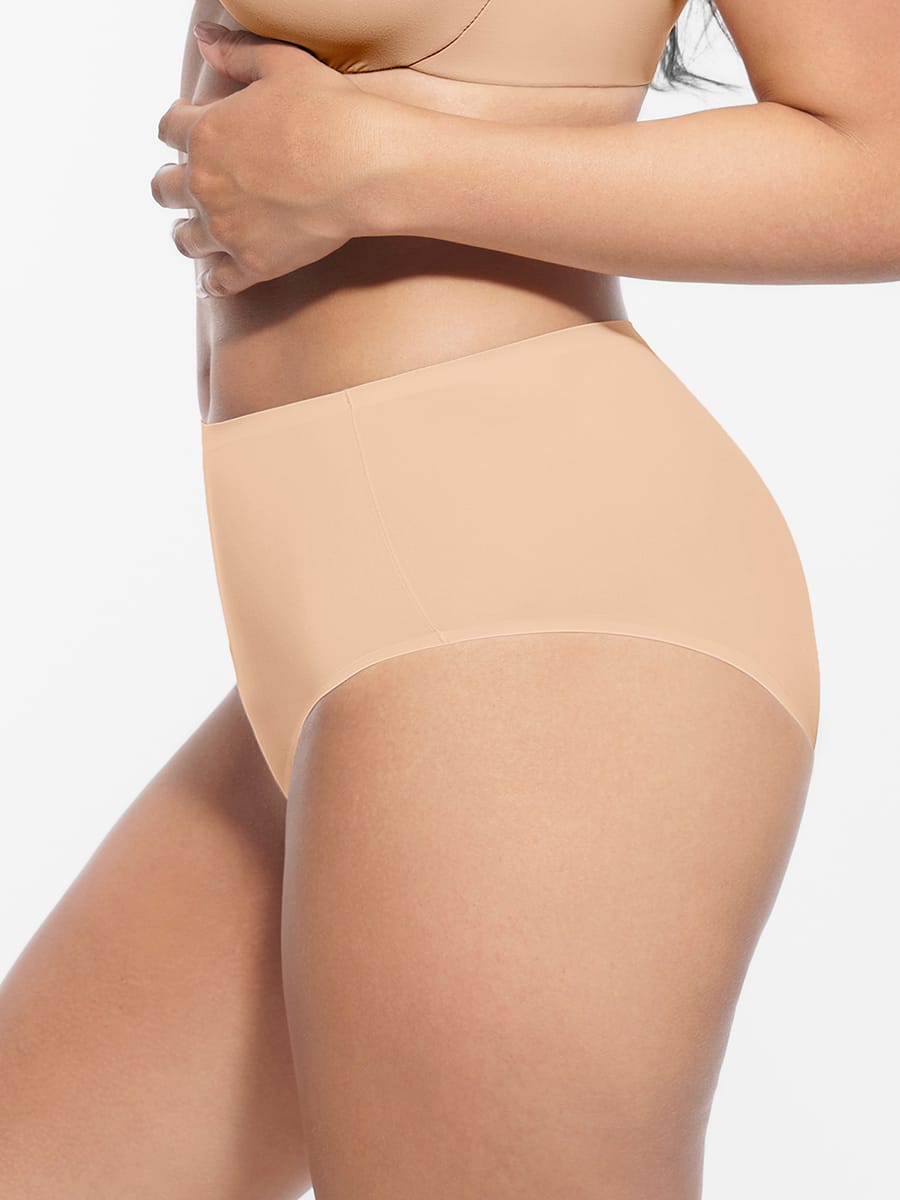 Cloud-Soft Mid-Waist Comfort Briefs