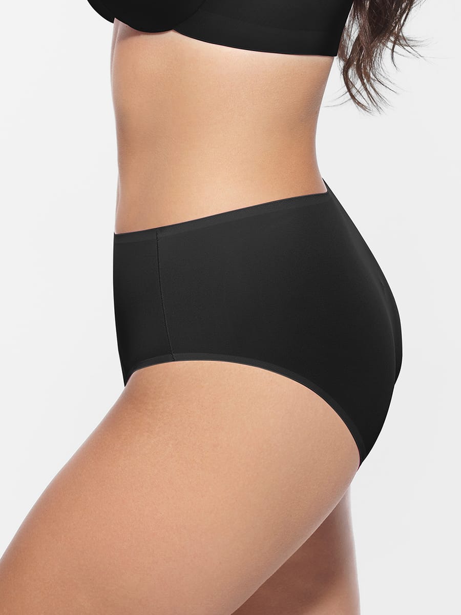 Cloud-Soft Mid-Waist Comfort Briefs