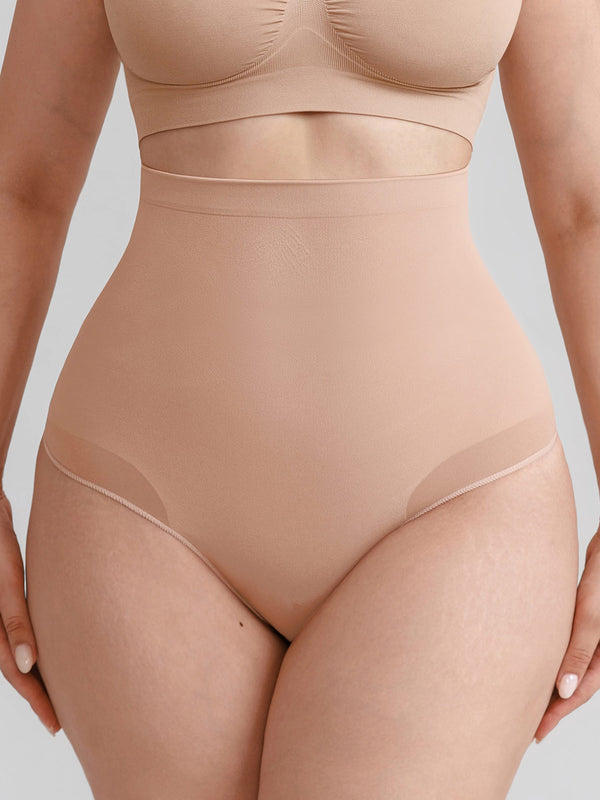 Seamless High Waist Tummy Control Shaping Panties