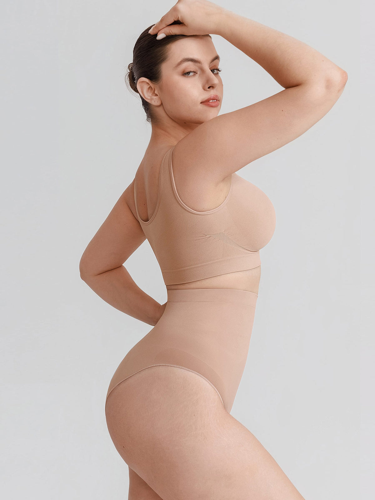 Seamless High Waist Tummy Control Shaping Panties
