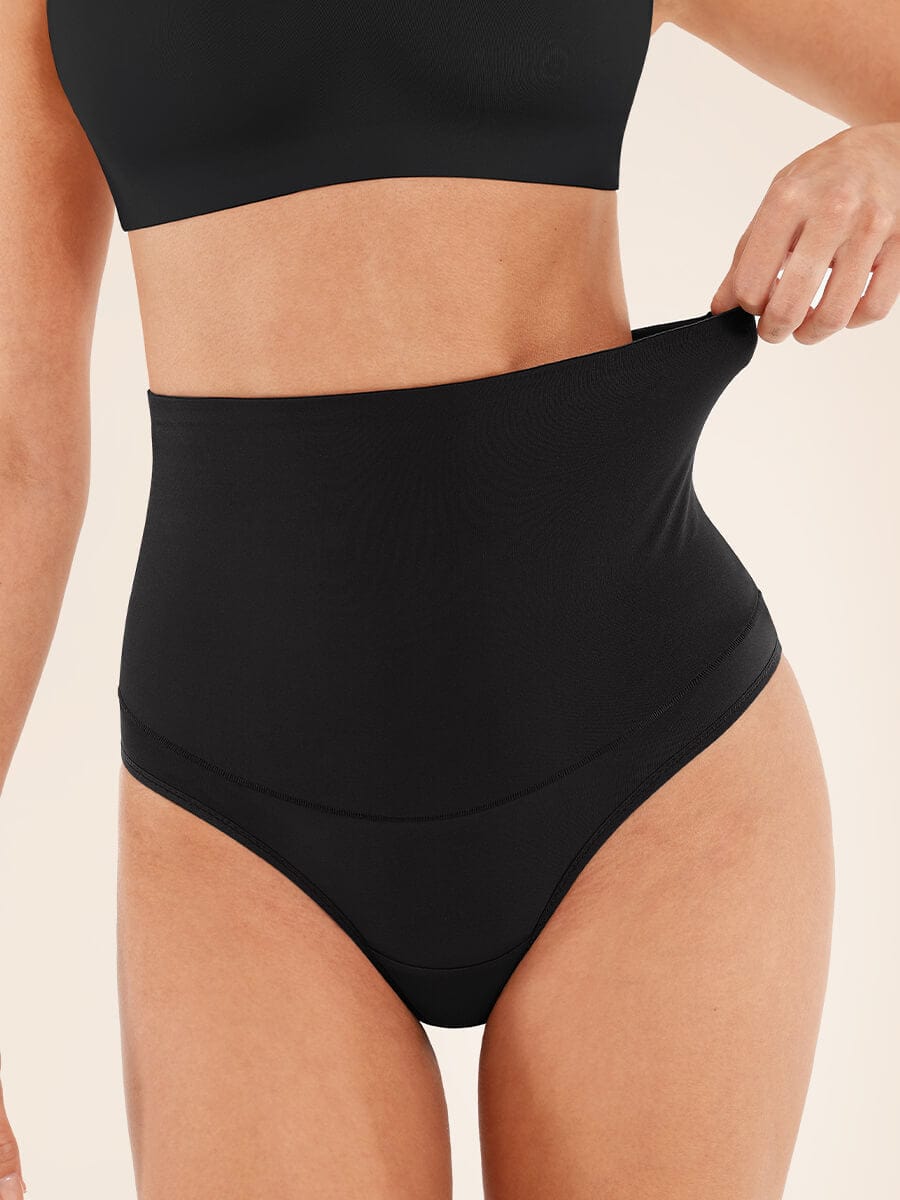 High Waist Tummy Control Thong for a Sleek Silhouette