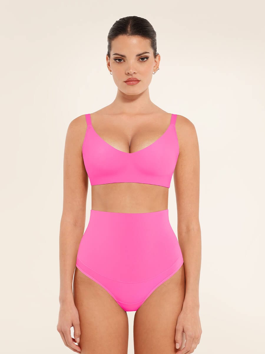 High Waist Tummy Control Thong for a Sleek Silhouette