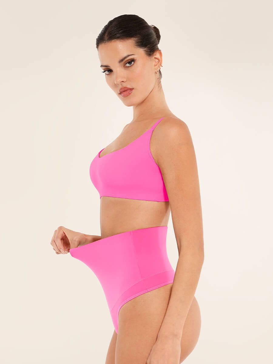 High Waist Tummy Control Thong for a Sleek Silhouette