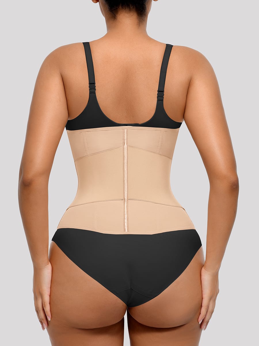 11 Steel-Boned Zippered Tummy Control Vest