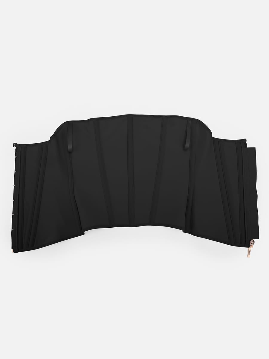 11 Steel-Boned Zippered Tummy Control Vest